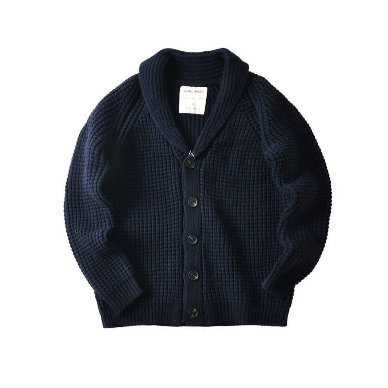 Wool Scarf Men - Maglione da uomo in maglia grossa