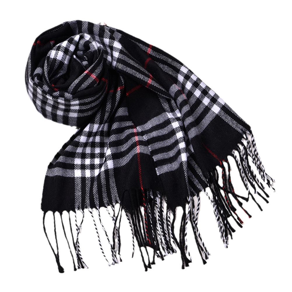 Wool Scarf Men - Sciarpe invernali stile britannico Scialli per