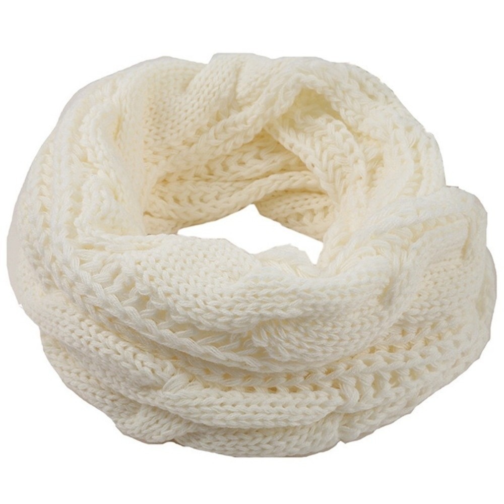 Wool Scarf Men - Sciarpa Elegante in Maglia a Tinta