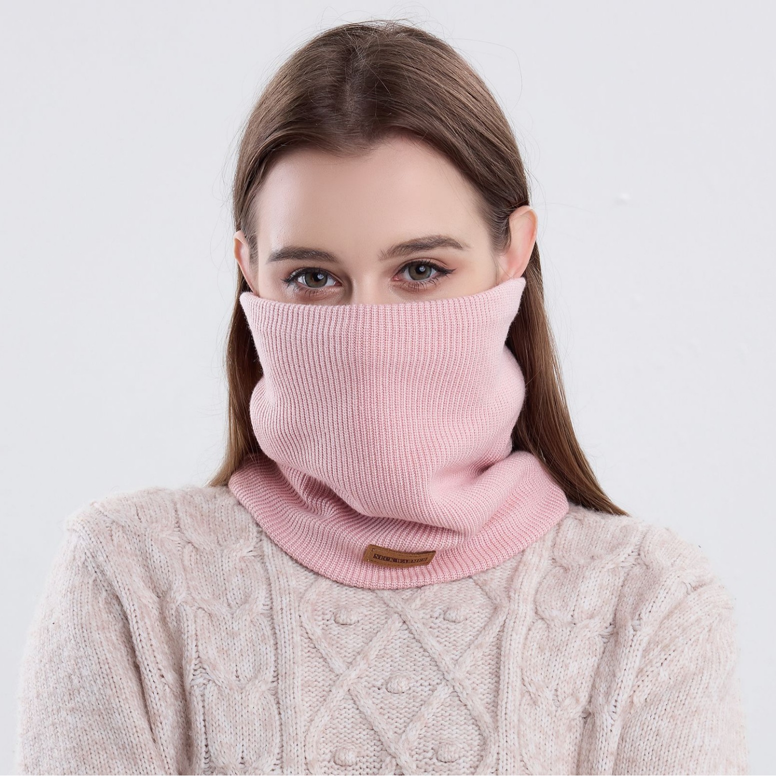 Neck Gaiter Fleece - Scaldacollo in pile a tinta unita,