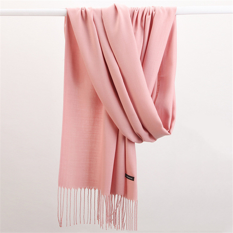 Di modo di Colore Solido 2023  - Shawl Wrap Winter recensione e prezzo