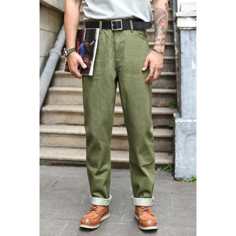 Jeans da Uomo Saucezhan Verde  - Levis Jeans 501 recensione e prezzo
