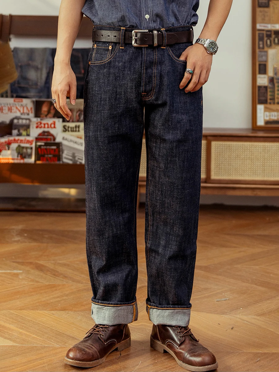 Jeans in denim con cimosa ross - Levis Jeans 501 recensione e prezzo