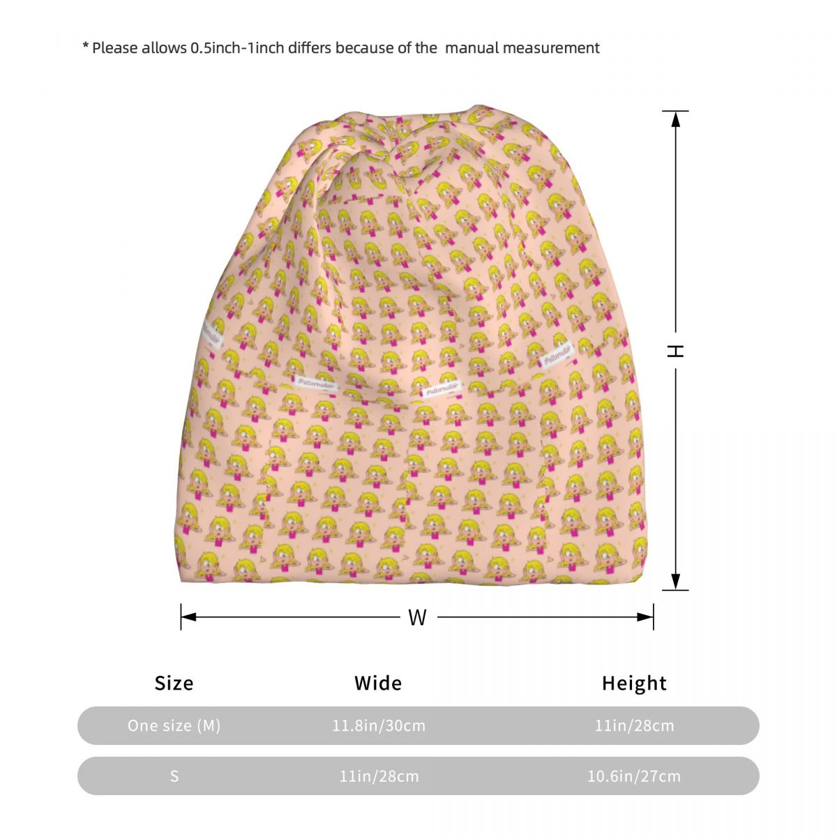Lizzie Mcguire Cartoon Bandana - Knit Beanie Hat Warm recensione e prezzo