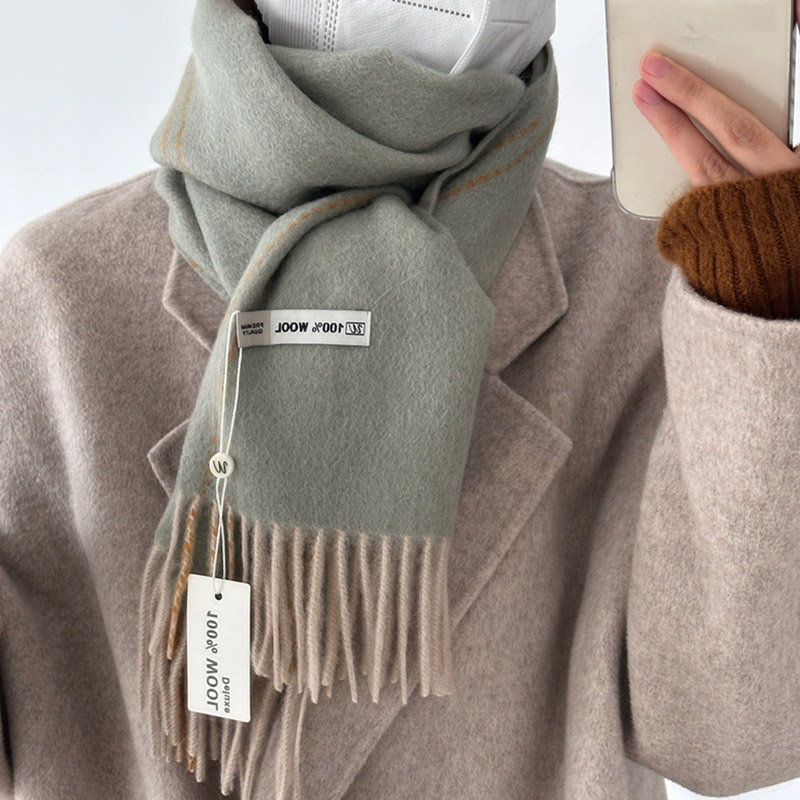 Elegante buona qualità 100% sc - Wool Scarf Men recensione e prezzo