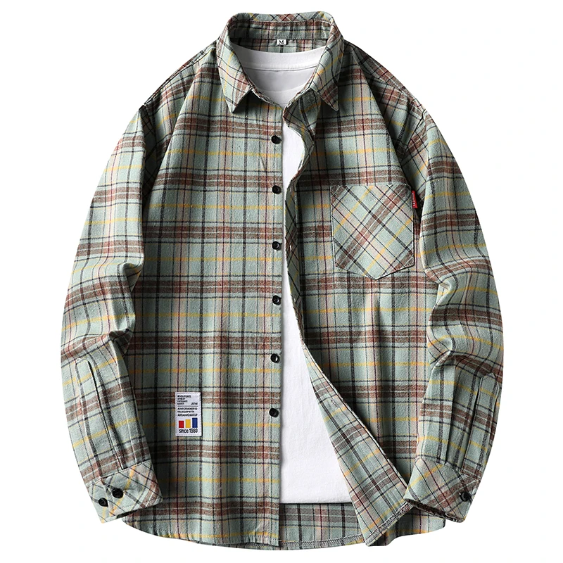 Camicie casual da uomo in flan - Flannel Shirt Lined recensione e prezzo
