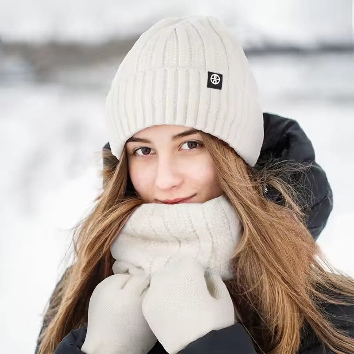 3 pezzi berretto invernale cap - Wool Scarf Men recensione e prezzo