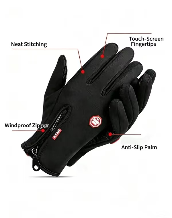 Guanti Sportivi Antivento con  - Touch Screen Gloves recensione e prezzo